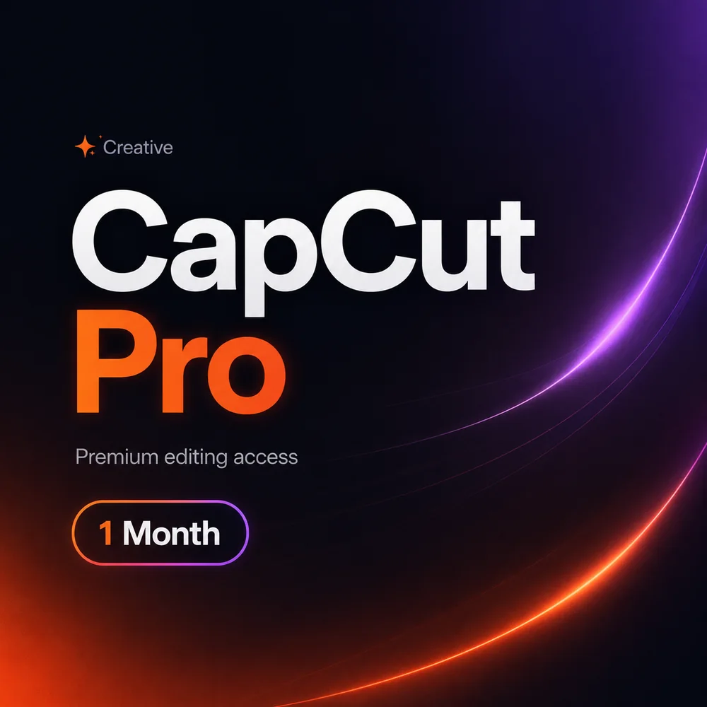 CapCut Pro 1 Month