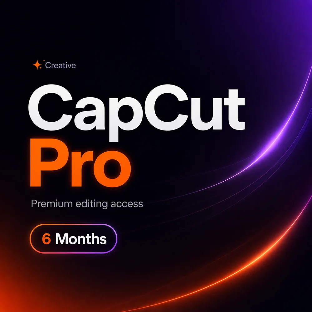 CapCut Pro 6 Months